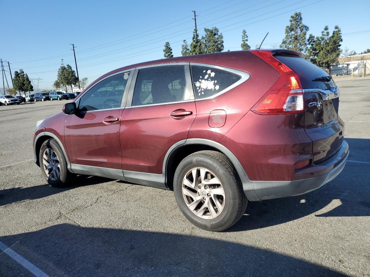 2016 Honda CR-V VIN 2HKRM3H56GH528748 Copart auction photo, side / front end damage thumbnail 2