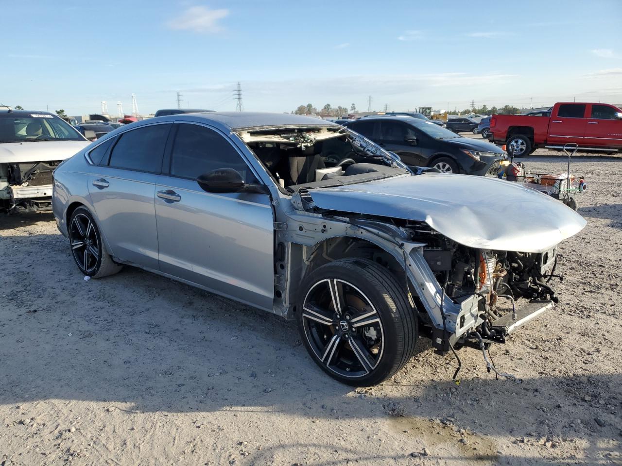 2024 Honda Accord VIN 1HGCY2F52RA015211 Copart auction photo, front end damage thumbnail 4
