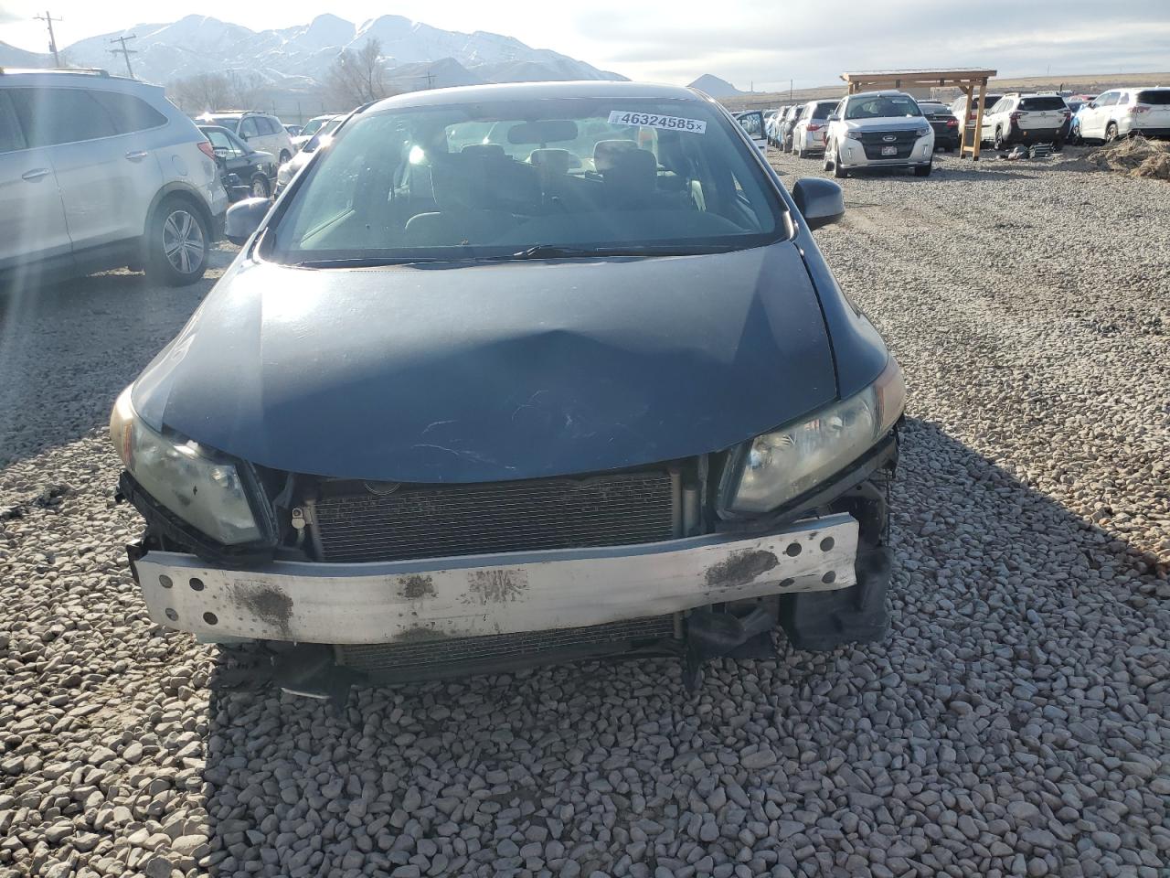 2012 Honda Civic VIN 2HGFB2F59CH544520 Copart auction photo, front end damage thumbnail 5