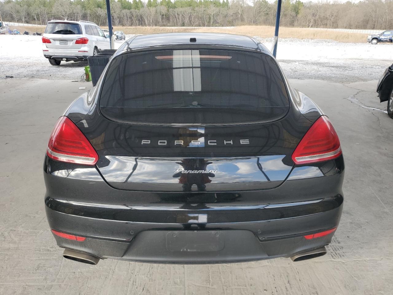 2015 Porsche Panamera VIN WP0AA2A73FL007380 Copart auction photo, front end / side damage thumbnail 6
