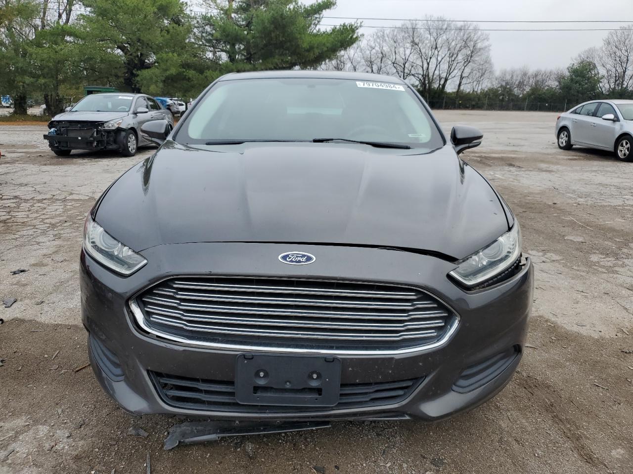 2016 Ford Fusion VIN 1FA6P0H74G5101603 Copart auction photo, undercarriage / front end damage thumbnail 5