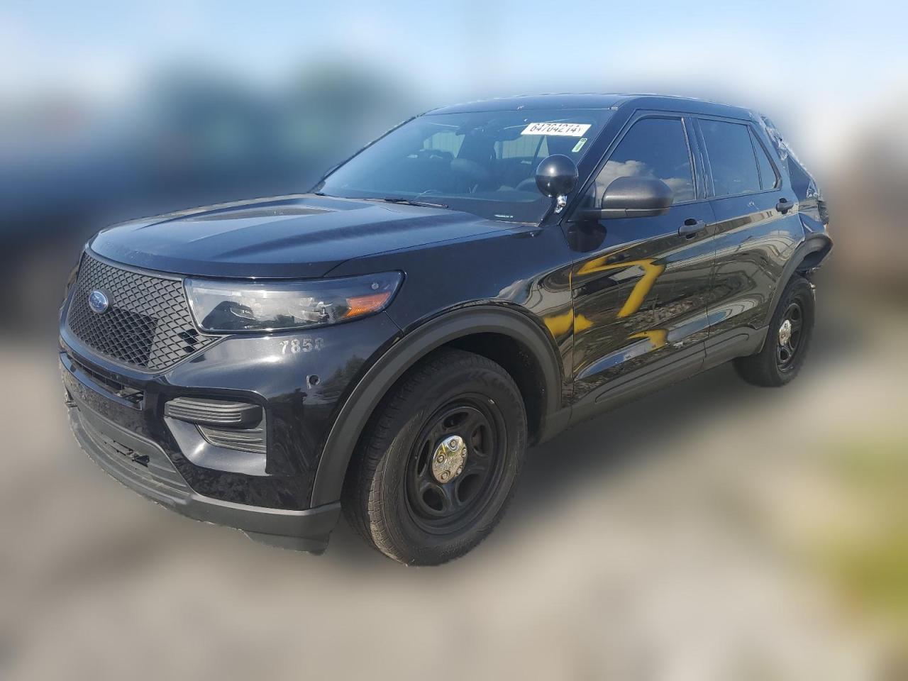 2022 Ford Explorer VIN 1FM5K8AB4NGA57858