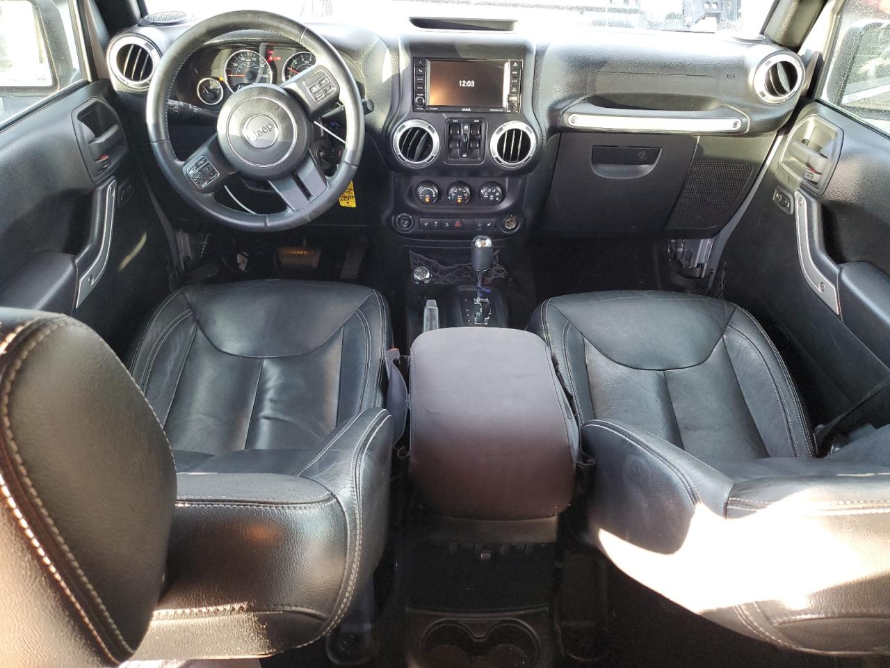 2015 Jeep Wrangler VIN 1C4BJWEG1FL666838 Copart auction photo, front end damage thumbnail 8