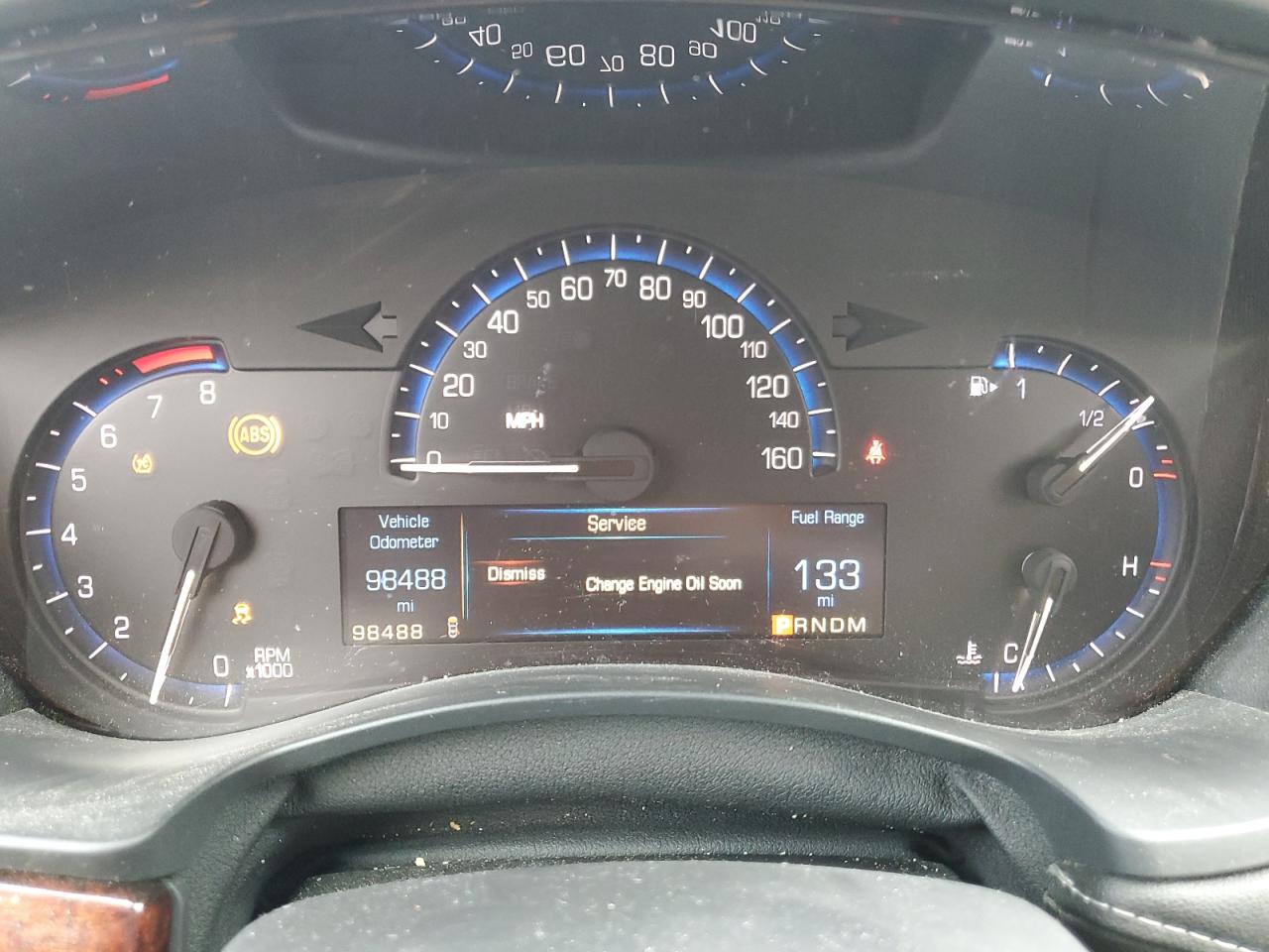 2014 Cadillac ATS VIN 1G6AB5RX6E0195379 Copart auction photo, front end / side damage thumbnail 9