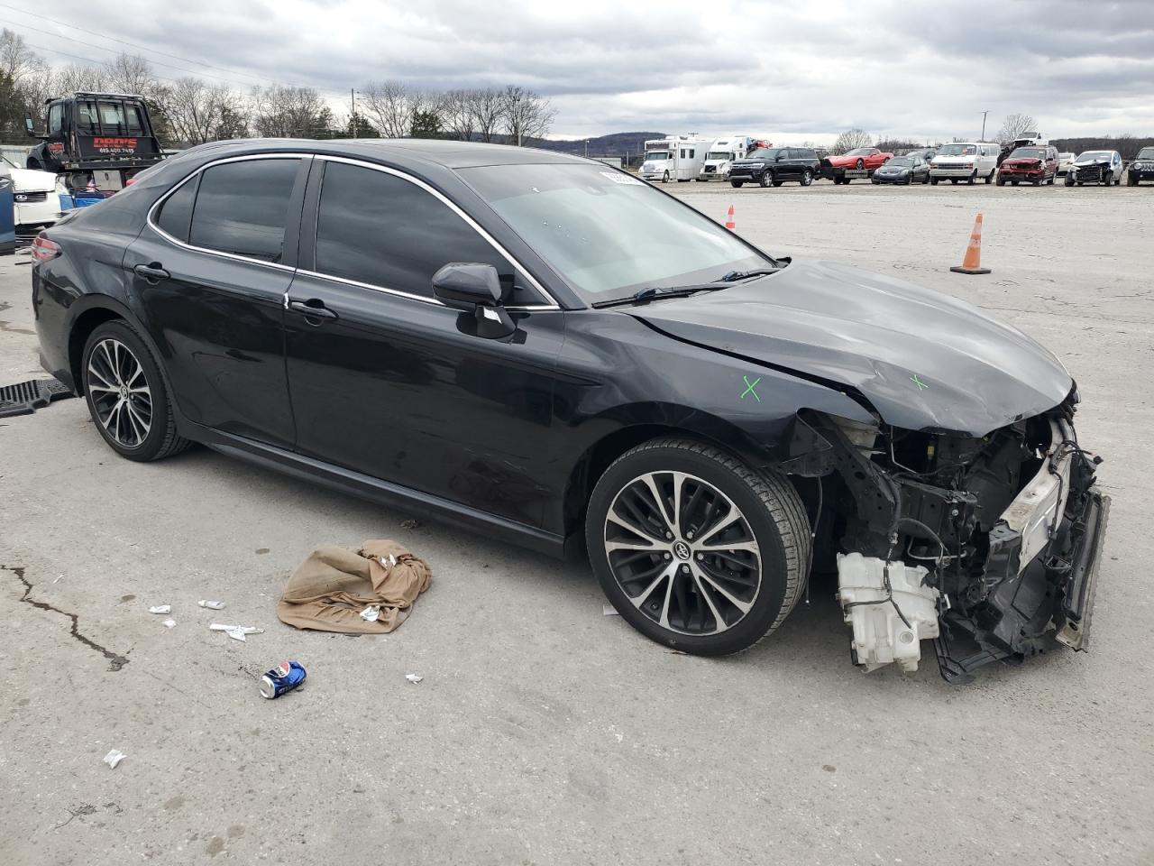 2018 Toyota Camry VIN 4T1B11HK8JU602930 Copart auction photo, all over damage thumbnail 4