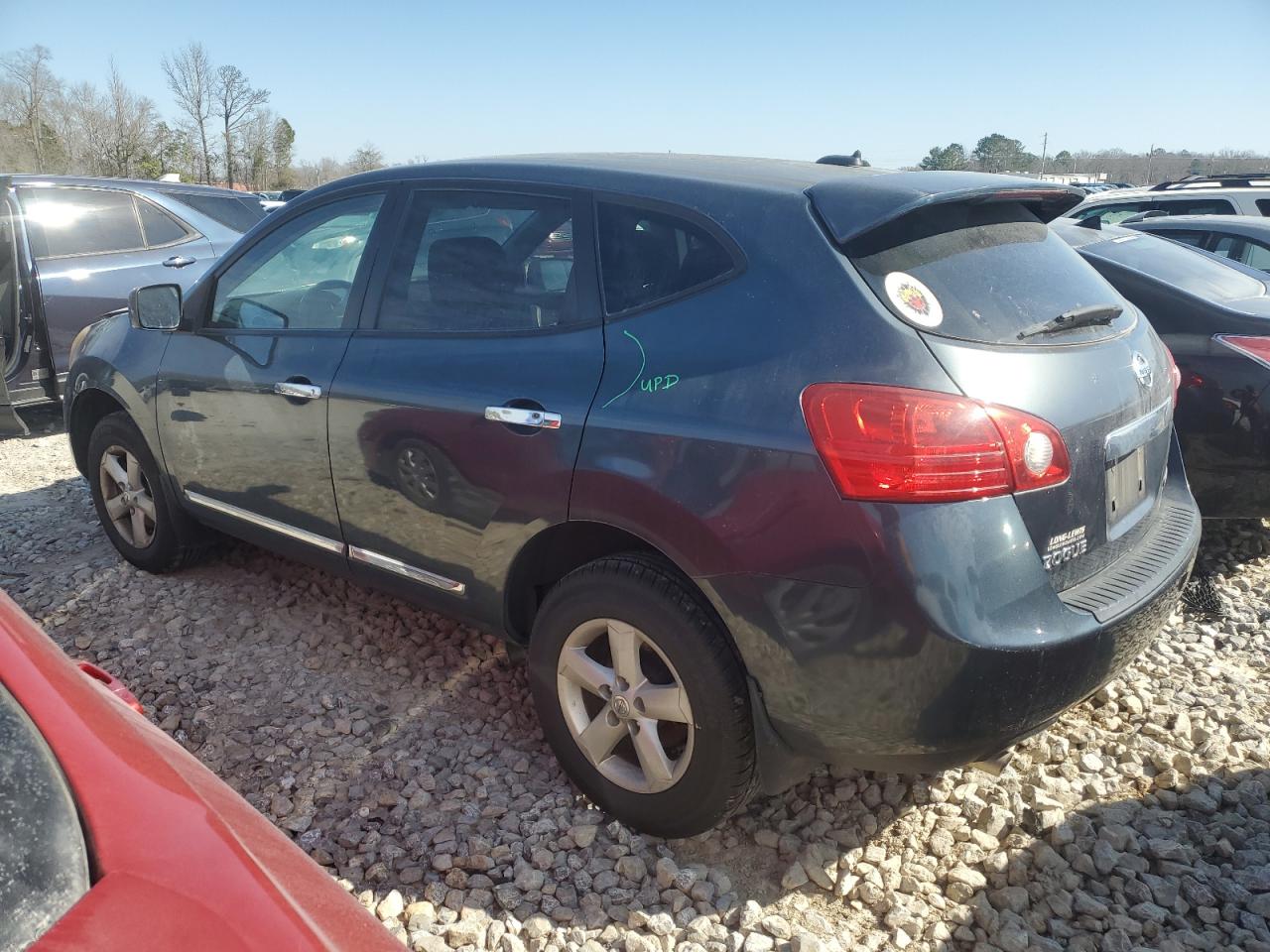 2013 Nissan Rogue VIN JN8AS5MT7DW539433 Copart auction photo, front end / side damage thumbnail 2