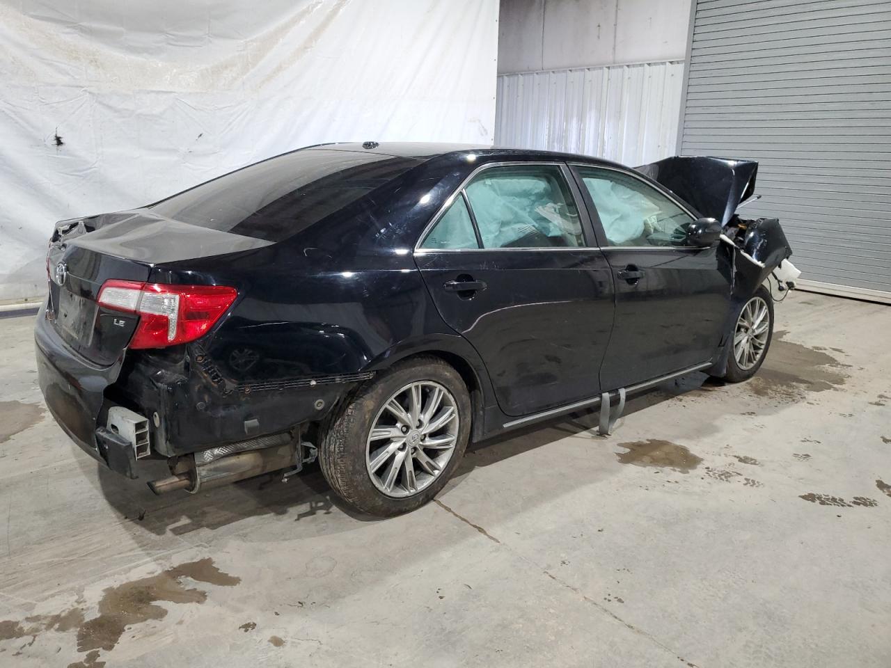 2014 Toyota Camry VIN 4T1BF1FK0EU358264 Copart auction photo, front end / rear end damage thumbnail 3