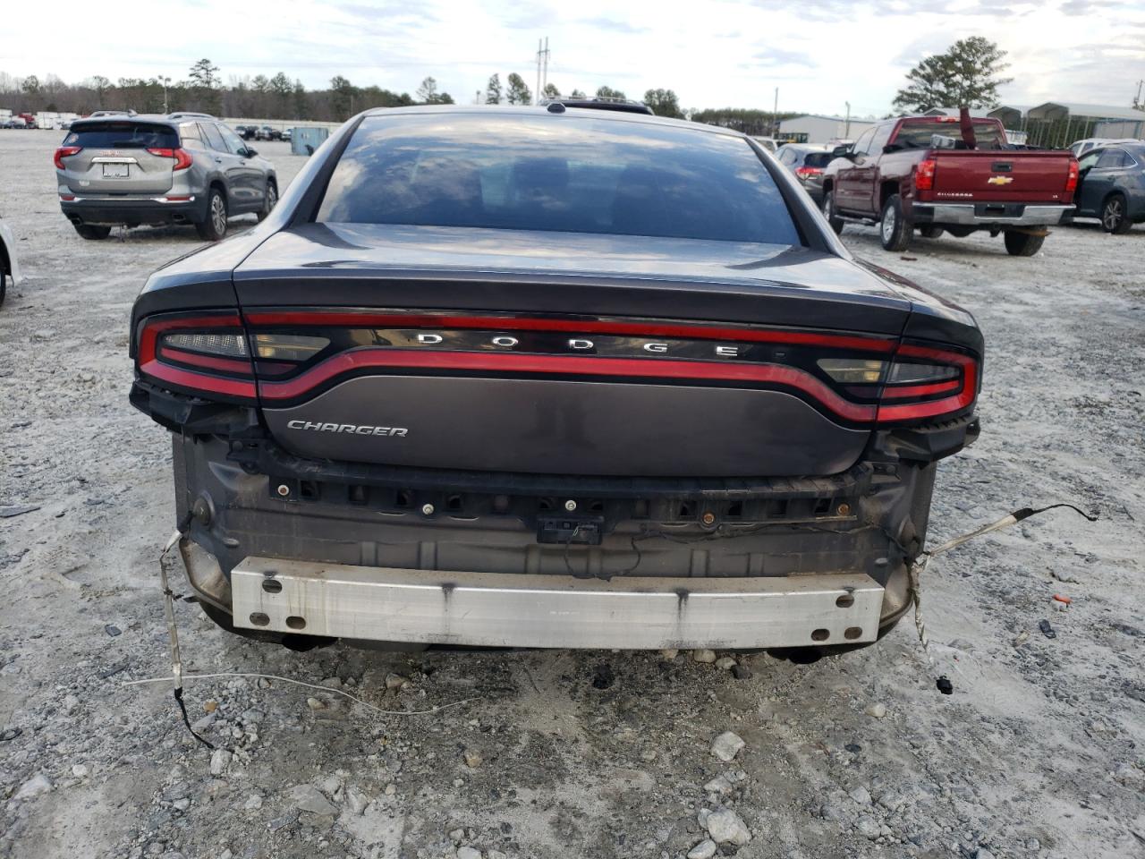2015 Dodge Charger VIN 2C3CDXBG5FH856746 Copart auction photo, front end / rear end damage thumbnail 6