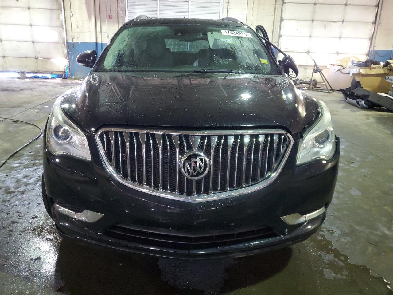 2016 Buick Enclave VIN 5GAKRCKDXGJ347812 Copart auction photo, side / front end damage thumbnail 5
