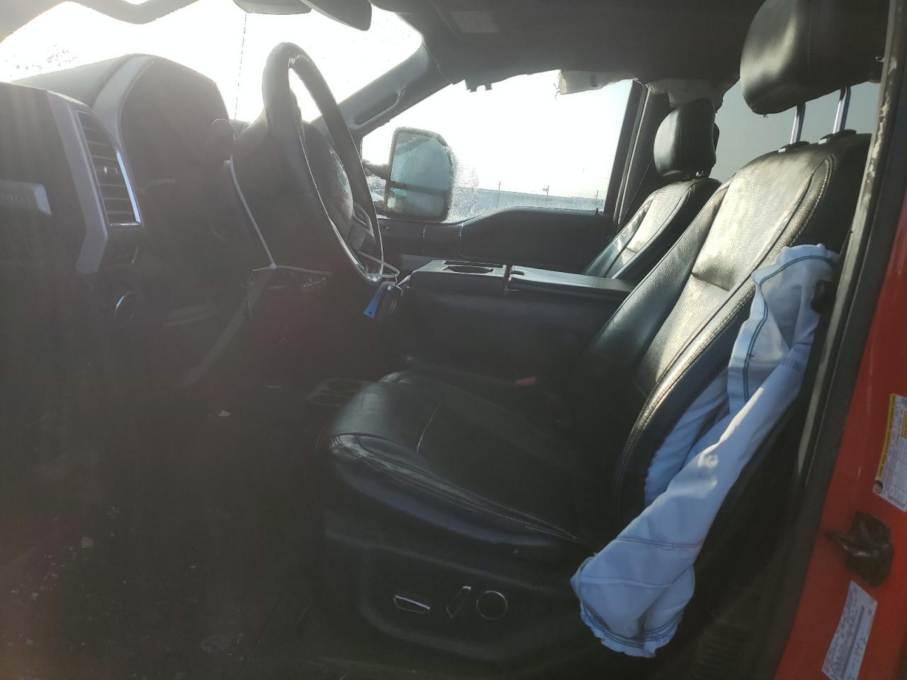 2017 Ford F350 VIN 1FT8W3BT5HED51236 Copart auction photo, front end damage thumbnail 7