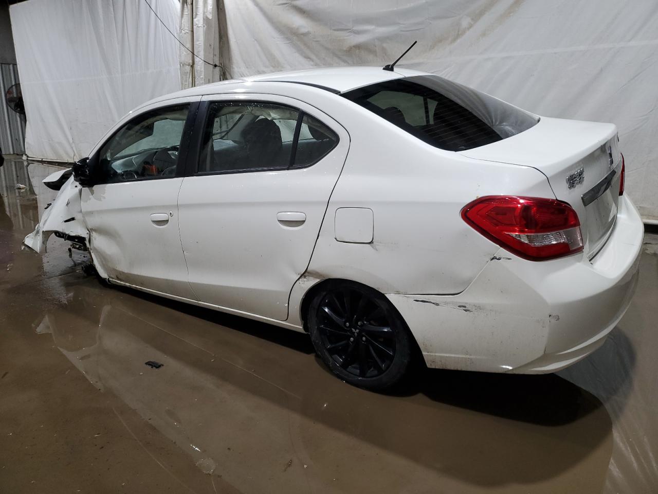 2020 Mitsubishi Mirage VIN ML32F4FJXLHF08518 Copart auction photo, all over / undercarriage damage thumbnail 2