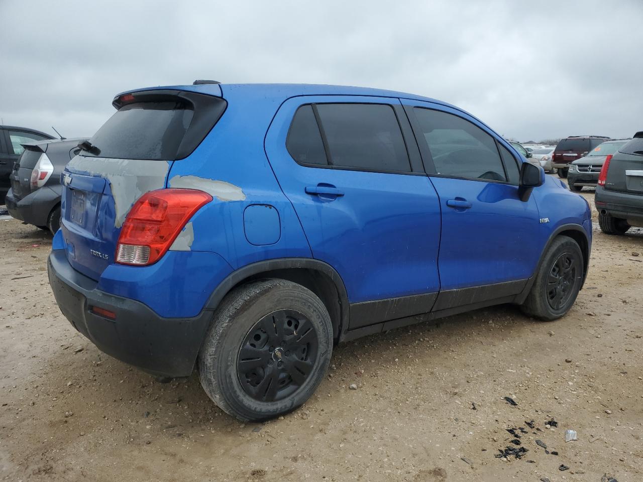 2015 Chevrolet Trax VIN KL7CJKSB3FB157956 Copart auction photo, front end damage thumbnail 3