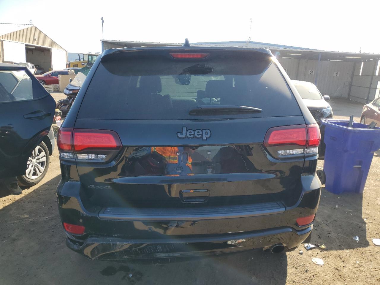2021 Jeep Grand Cherokee VIN 1C4RJFBG0MC582171 Copart auction photo, front end / rear end damage thumbnail 6