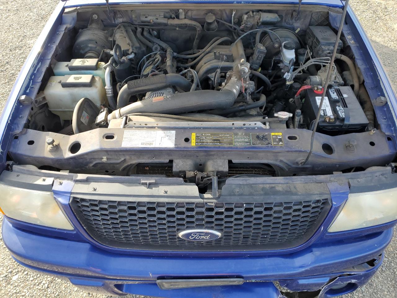 2003 Ford Ranger VIN 1FTYR10U83PA66678 Copart auction photo, front end / rear end damage thumbnail 12