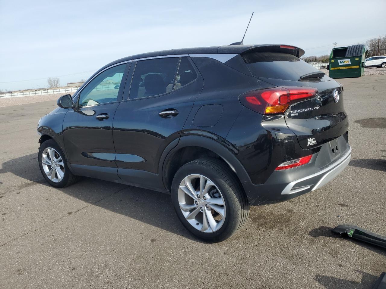 2021 Buick Encore VIN KL4MMCSL9MB139918 Copart auction photo, front end / undercarriage damage thumbnail 2