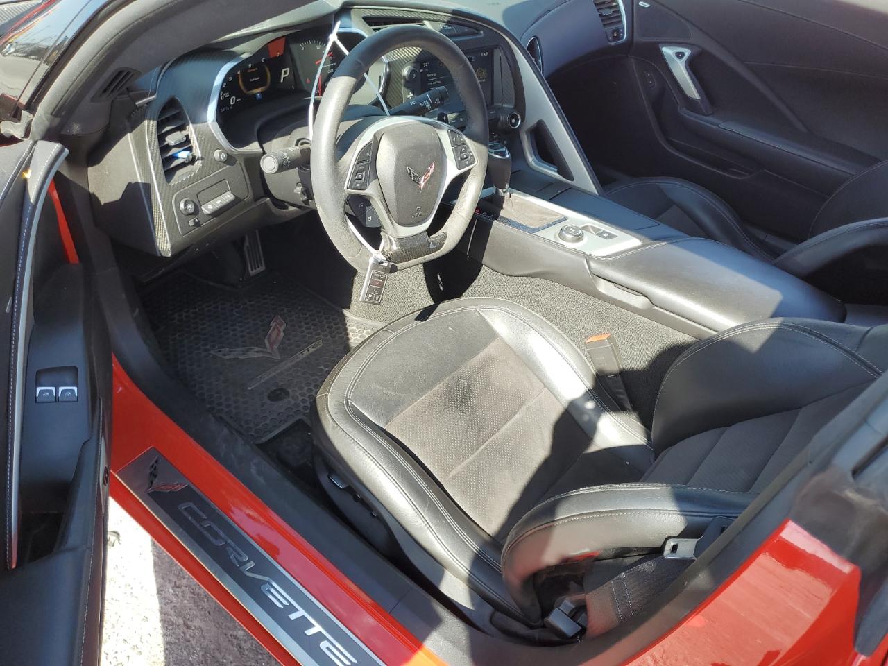2018 Chevrolet Corvette VIN 1G1YM2D78J5104355 Copart auction photo, rear end / front end damage thumbnail 8