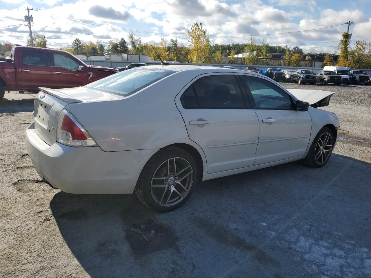 2009 Ford Fusion VIN 3FAHP07Z39R110482 Copart auction photo, front end damage thumbnail 3