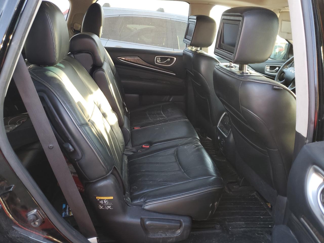 2013 Infiniti JX VIN 5N1AL0MM2DC305055 Copart auction photo, rear end damage thumbnail 11