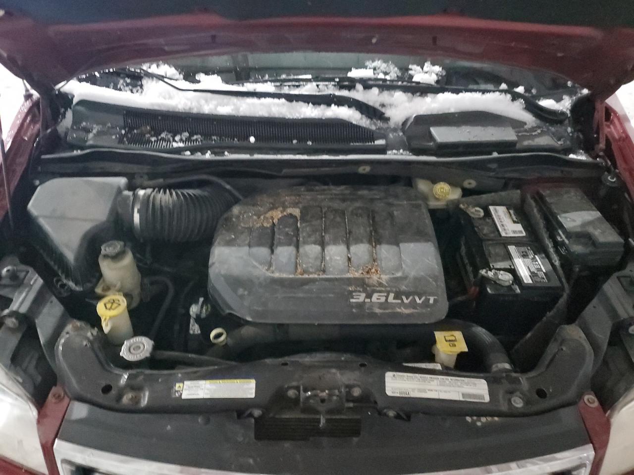 2012 Chrysler Town & Country VIN 2C4RC1CG8CR412254 Copart auction photo, water/flood damage thumbnail 13
