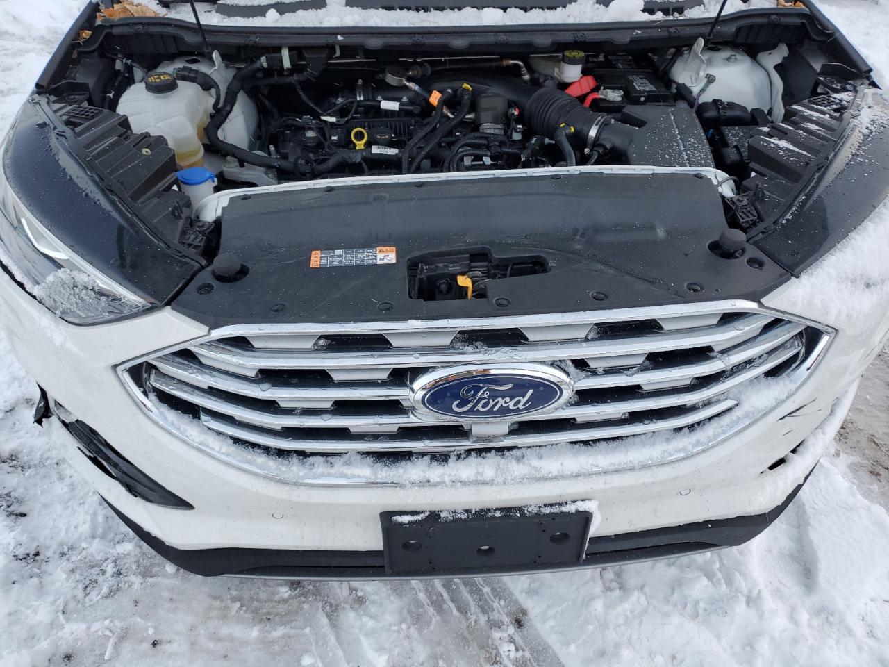 2021 Ford Edge VIN 2FMPK4K91MBA38364 Copart auction photo, all over damage thumbnail 12