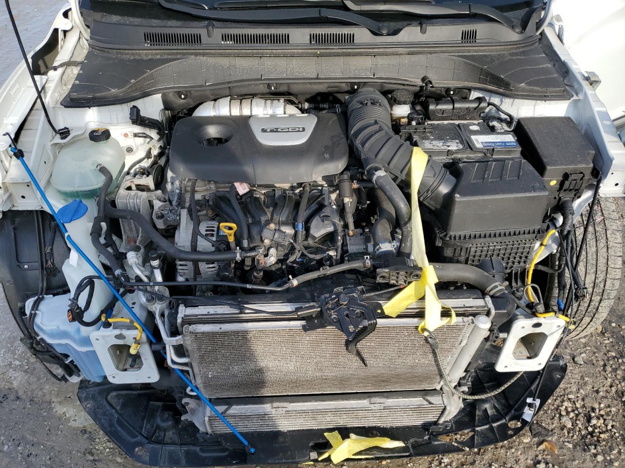 2018 Hyundai Kona VIN KM8K3CA59JU168320 Copart auction photo, front end / side damage thumbnail 12