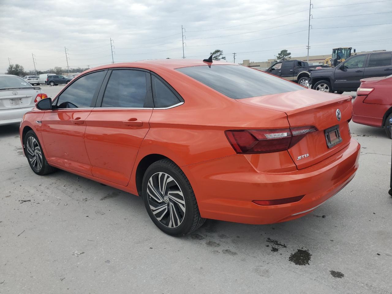 2020 Volkswagen Jetta VIN 3VWE57BU5LM091801 Copart auction photo, side damage thumbnail 2