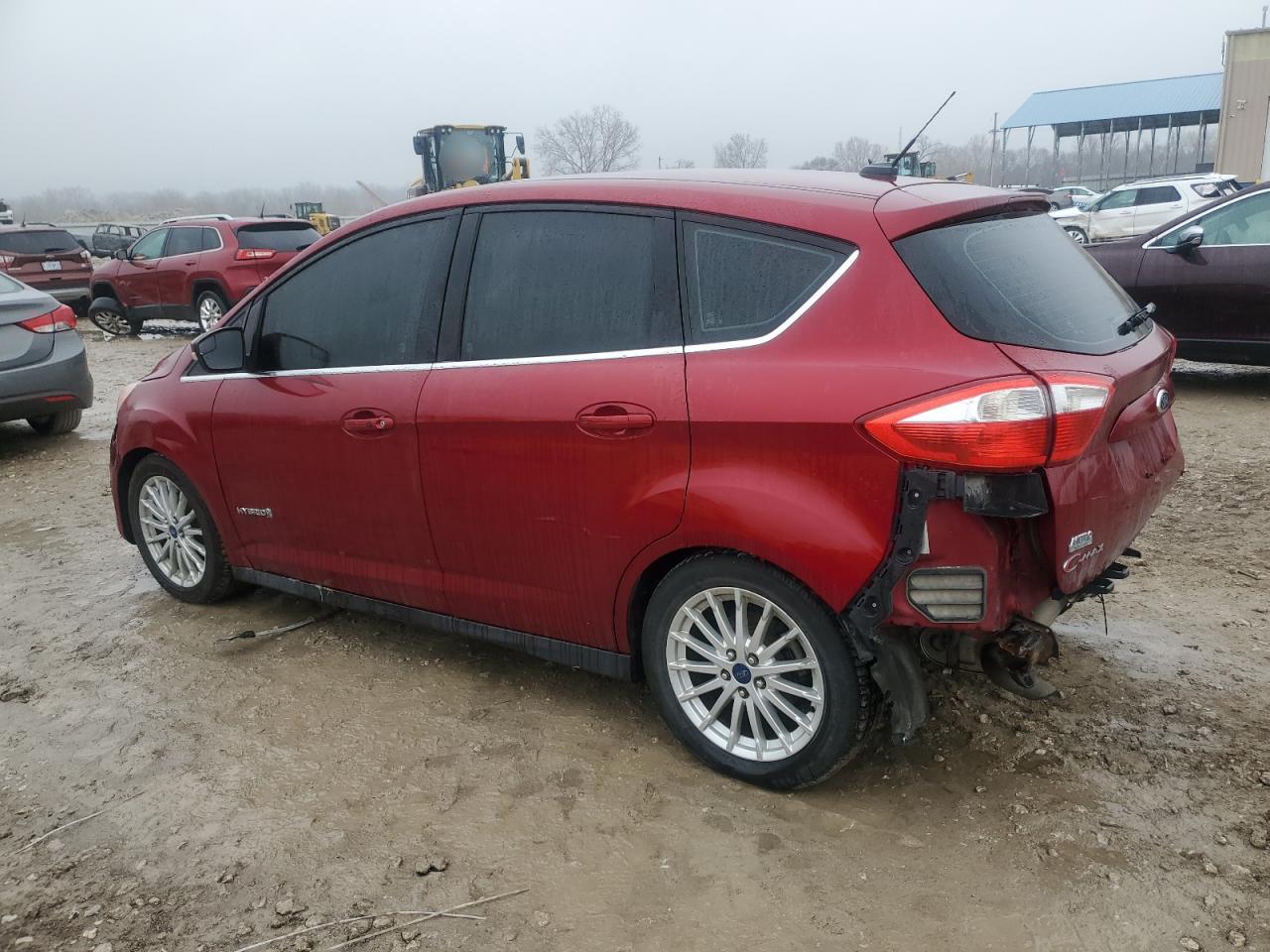 2013 Ford C-MAX VIN 1FADP5BU2DL520396 Copart auction photo, rear end / front end damage thumbnail 2
