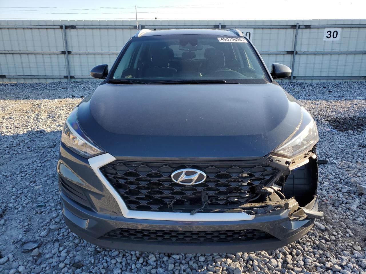 2020 Hyundai Tucson VIN KM8J33A4XLU243841 Copart auction photo, front end damage thumbnail 5
