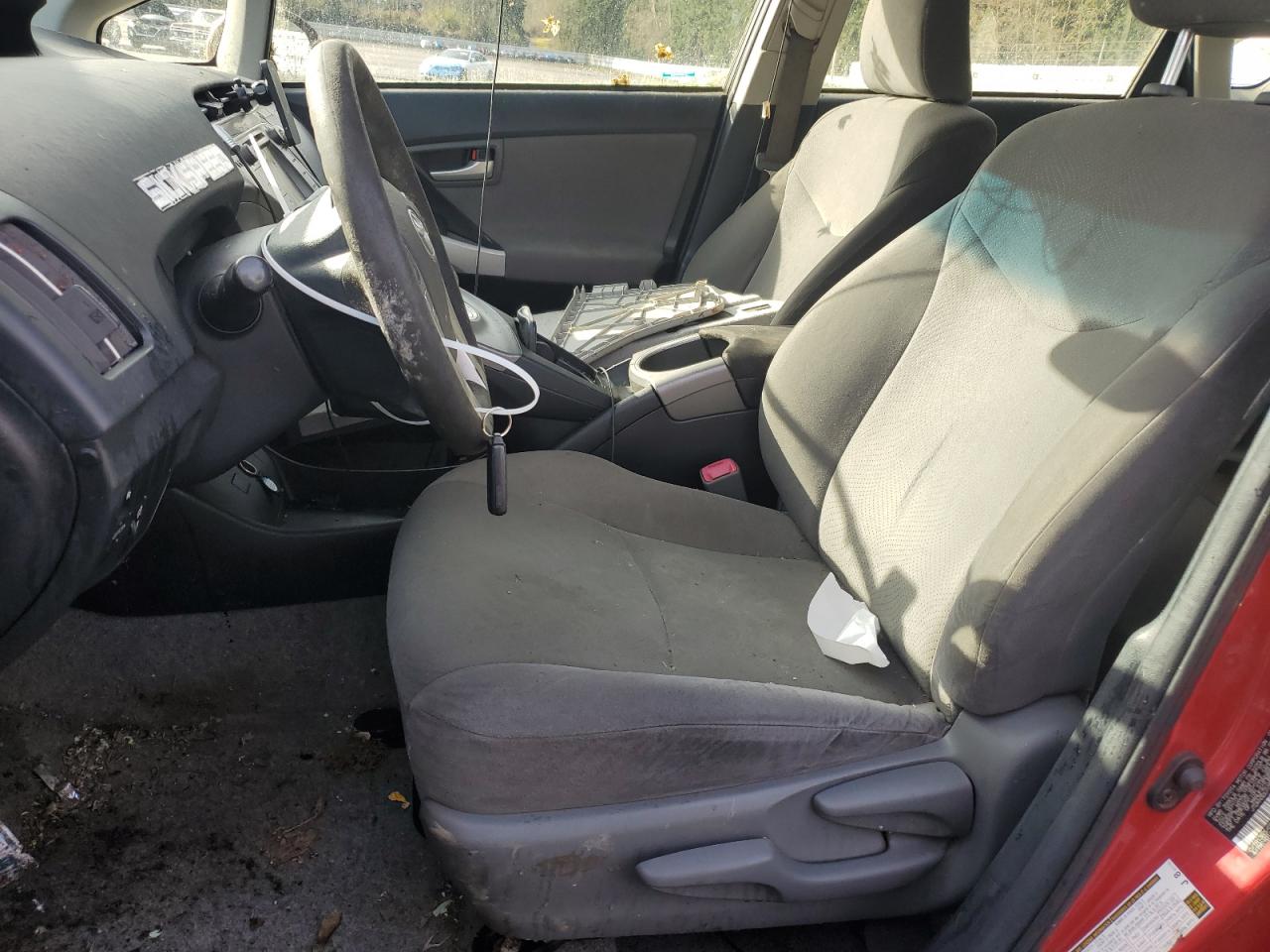 2012 Toyota Prius VIN JTDKN3DU1C5382992 Copart auction photo, front end / rear end damage thumbnail 7