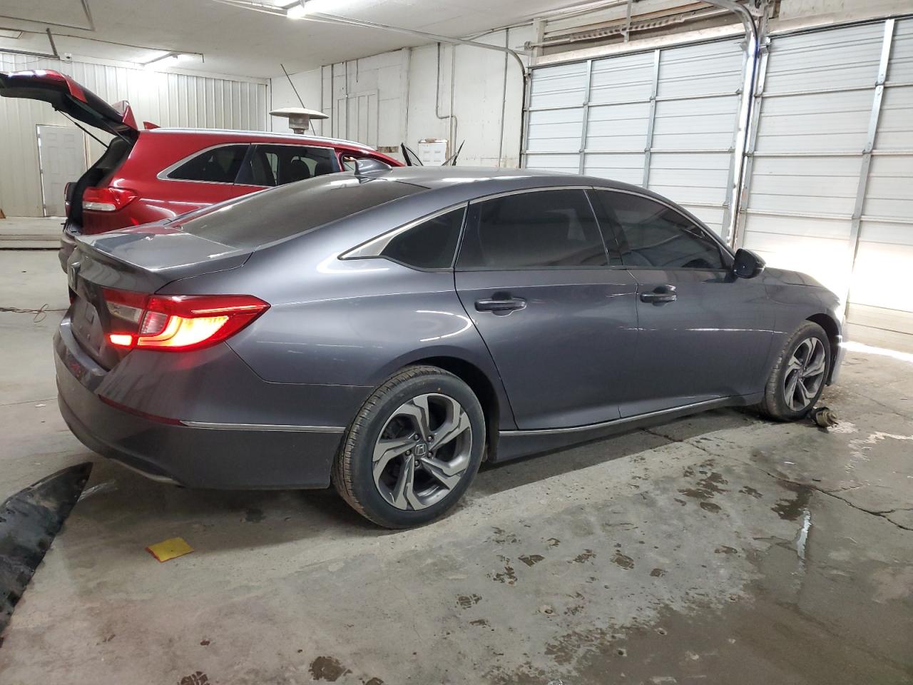 2019 Honda Accord VIN 1HGCV1F5XKA158111 Copart auction photo, front end / minor dent/scratches damage thumbnail 3