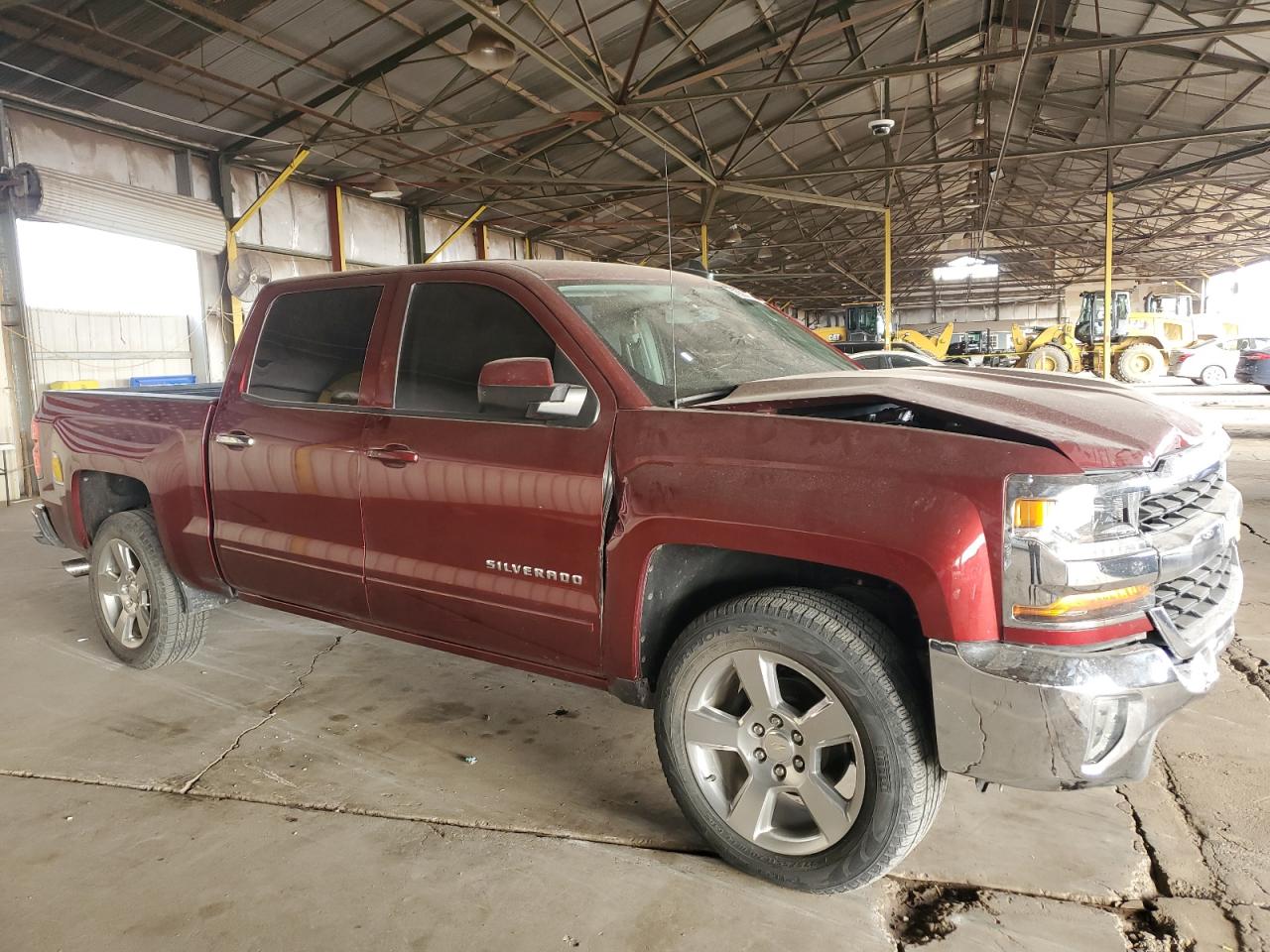 2017 Chevrolet Silverado VIN 3GCPCREC0HG373656 Copart auction photo, front end damage thumbnail 4