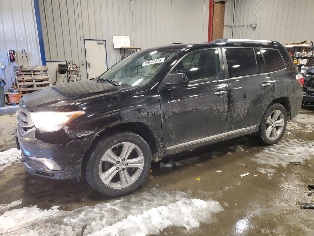 2013 Toyota Highlander VIN 5TDDK3EH2DS249950