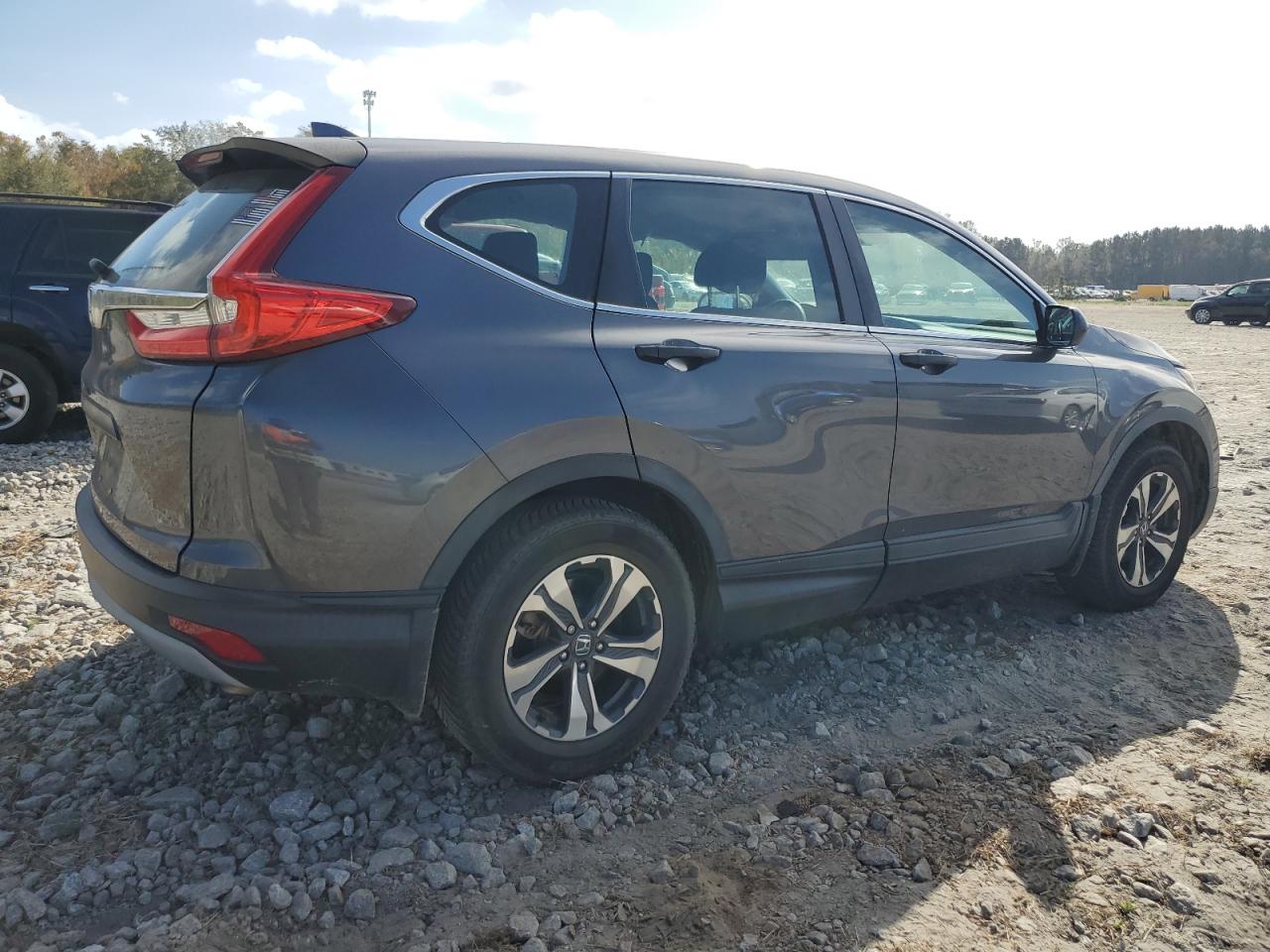 2018 Honda CR-V VIN 2HKRW5H36JH401381 Copart auction photo, side damage thumbnail 3