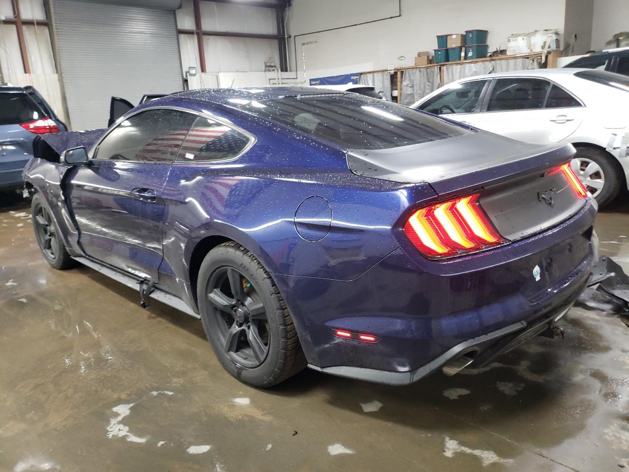 2018 Ford Mustang VIN 1FA6P8TH1J5128067 Copart auction photo, front end damage thumbnail 2