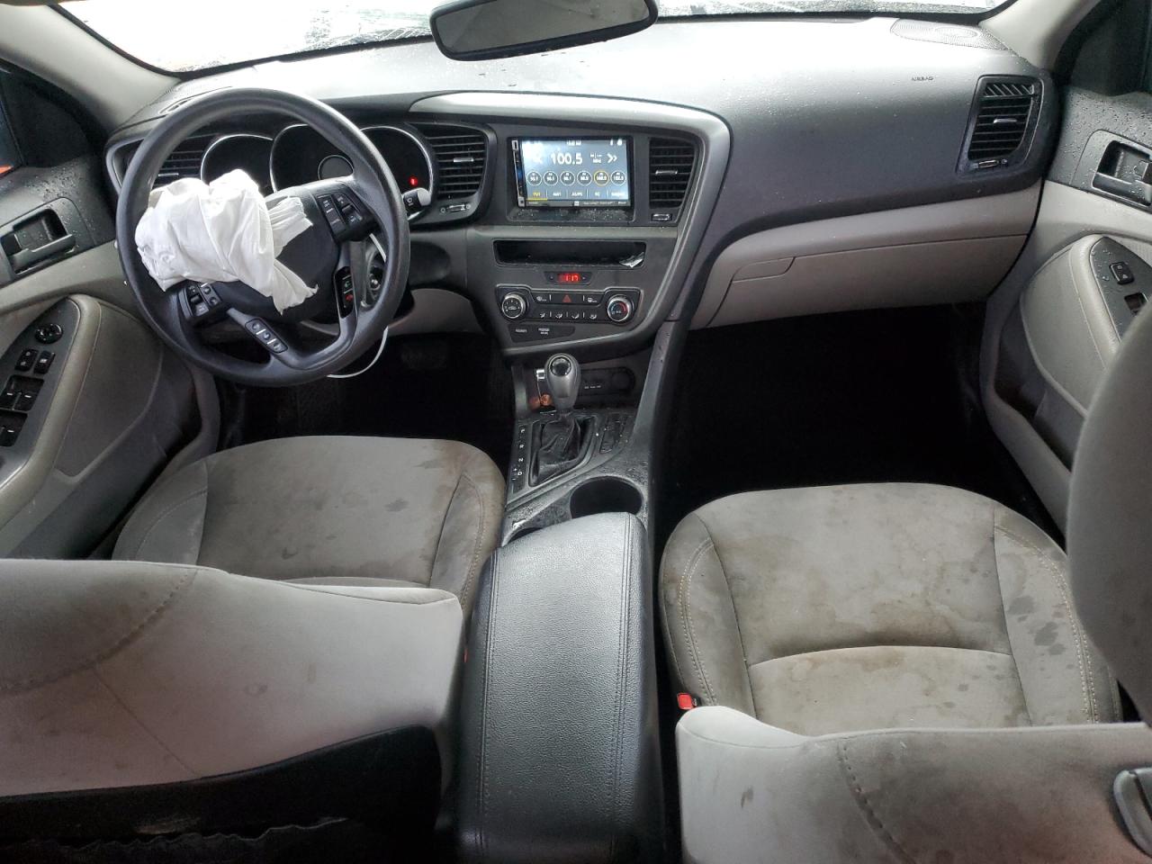 2012 KIA Optima VIN 5XXGM4A79CG074137 Copart auction photo, front end damage thumbnail 8