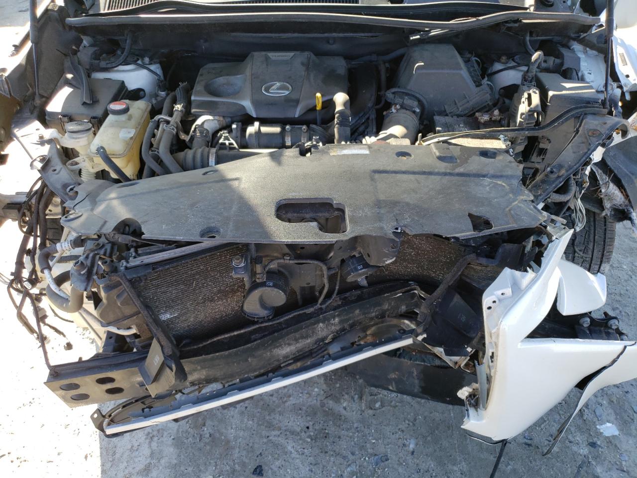 2015 Lexus NX VIN JTJBARBZ6F2028594 Copart auction photo, front end / undercarriage damage thumbnail 12