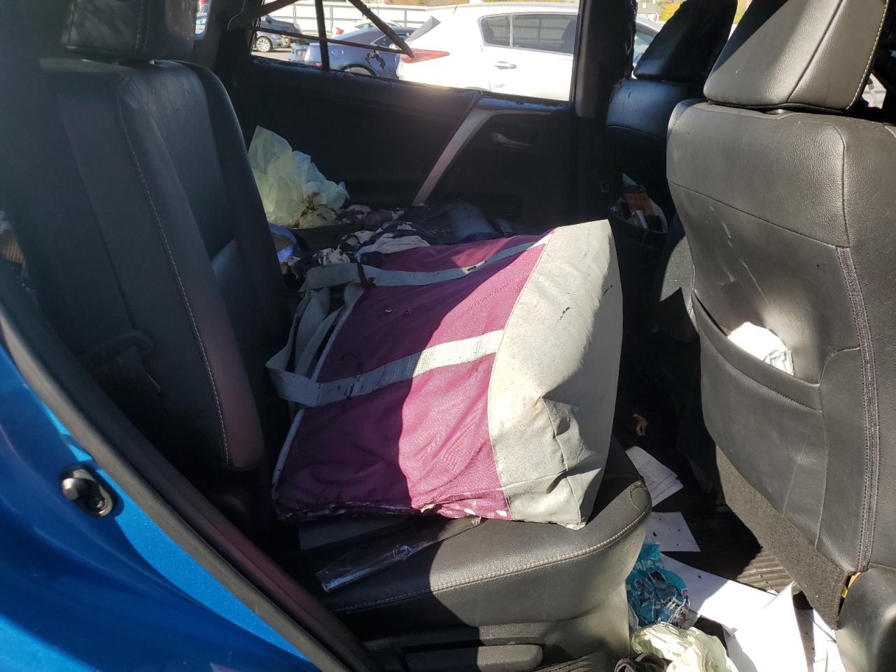 2018 Toyota RAV 4 VIN JTMDJREV9JD209013 Copart auction photo, burn damage thumbnail 11