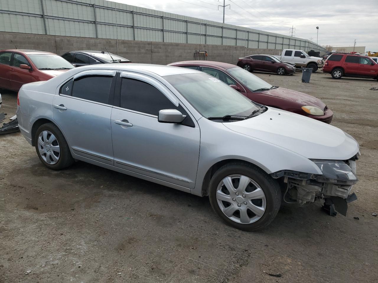 2010 Ford Fusion VIN 3FAHP0HA3AR379028 Copart auction photo, front end damage thumbnail 4
