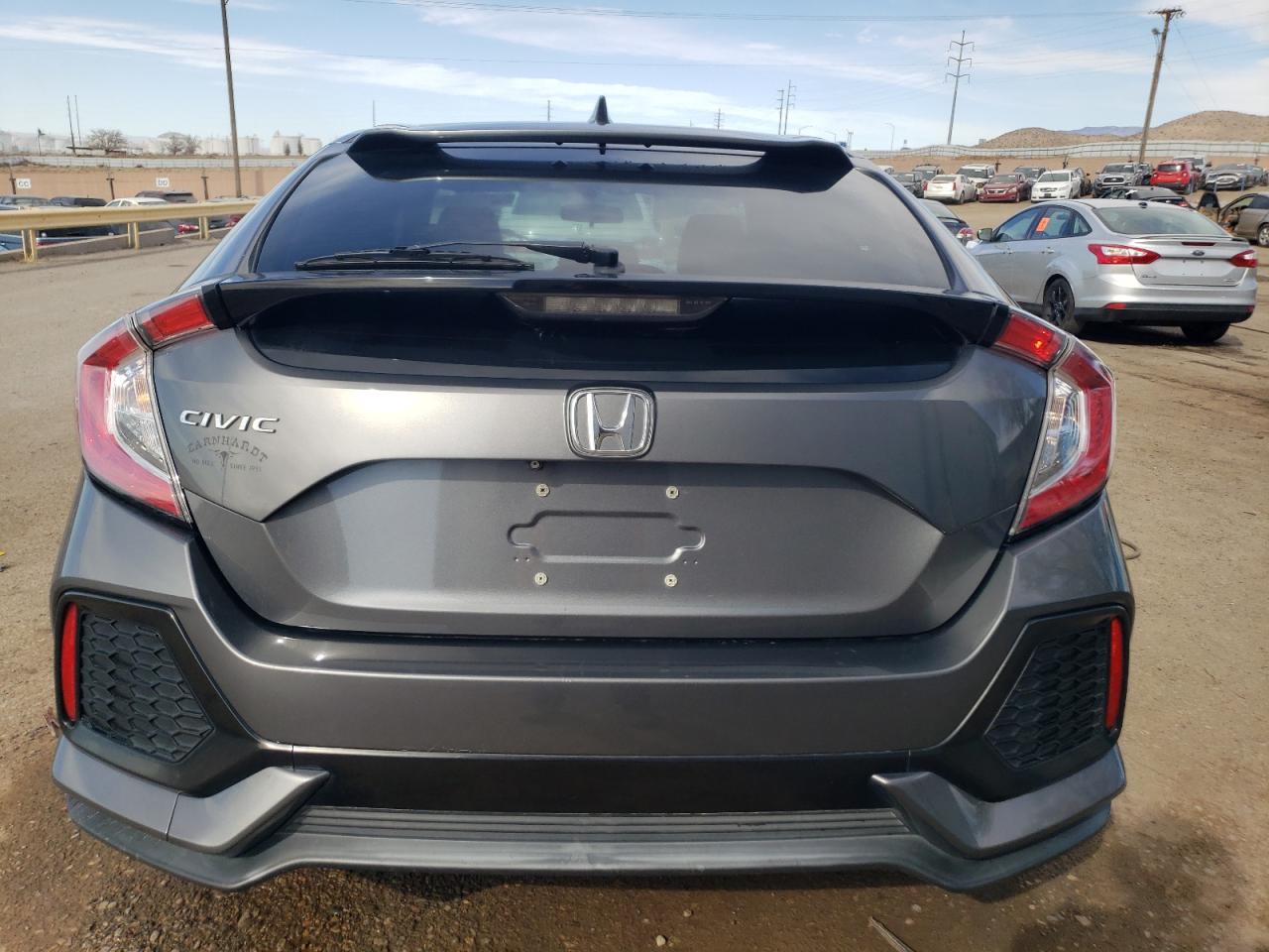 2017 Honda Civic VIN SHHFK7H28HU210344 Copart auction photo, side / rejected repair damage thumbnail 6