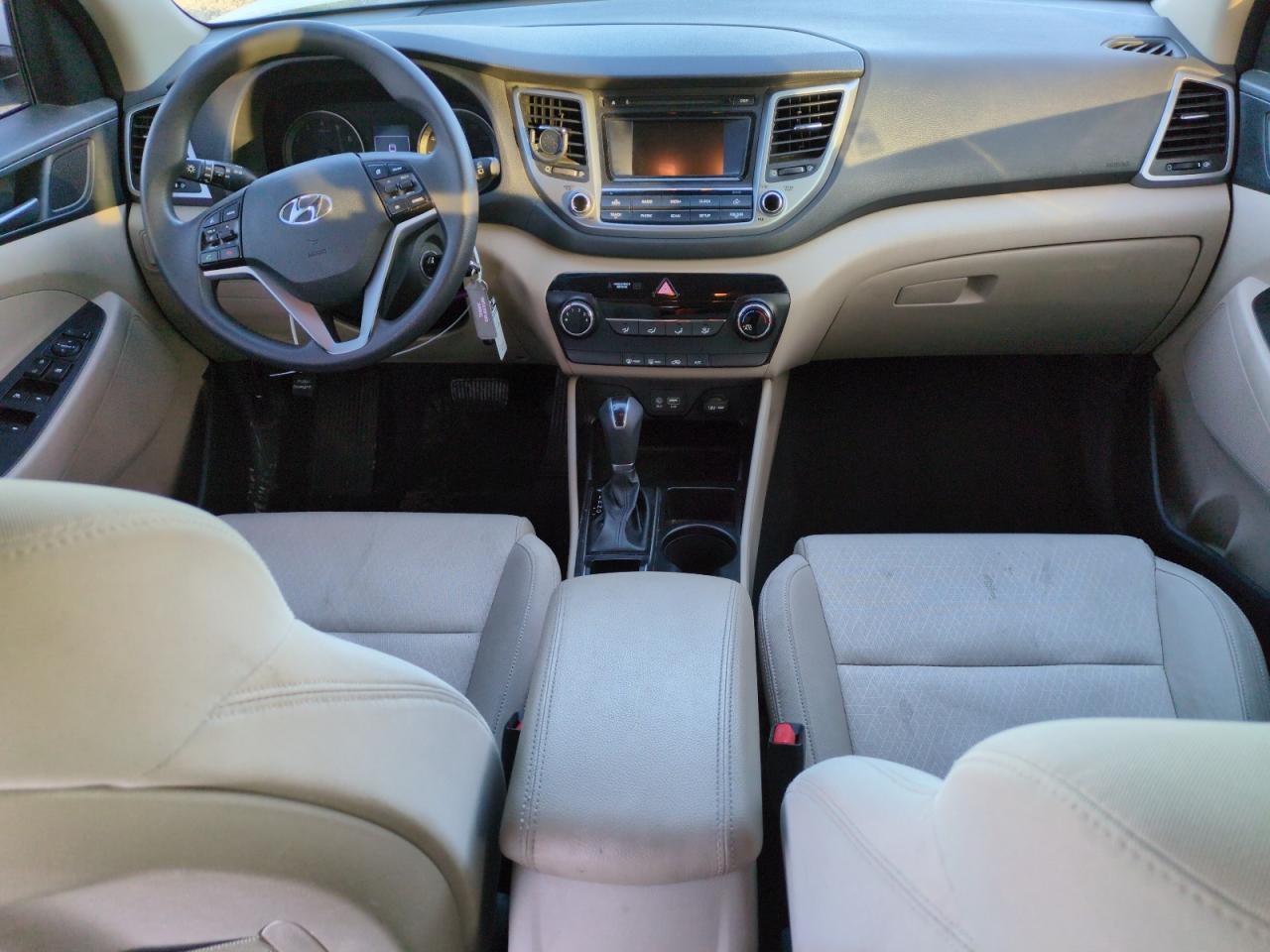 2017 Hyundai Tucson VIN KM8J33A48HU271211 Copart auction photo, front end damage thumbnail 8