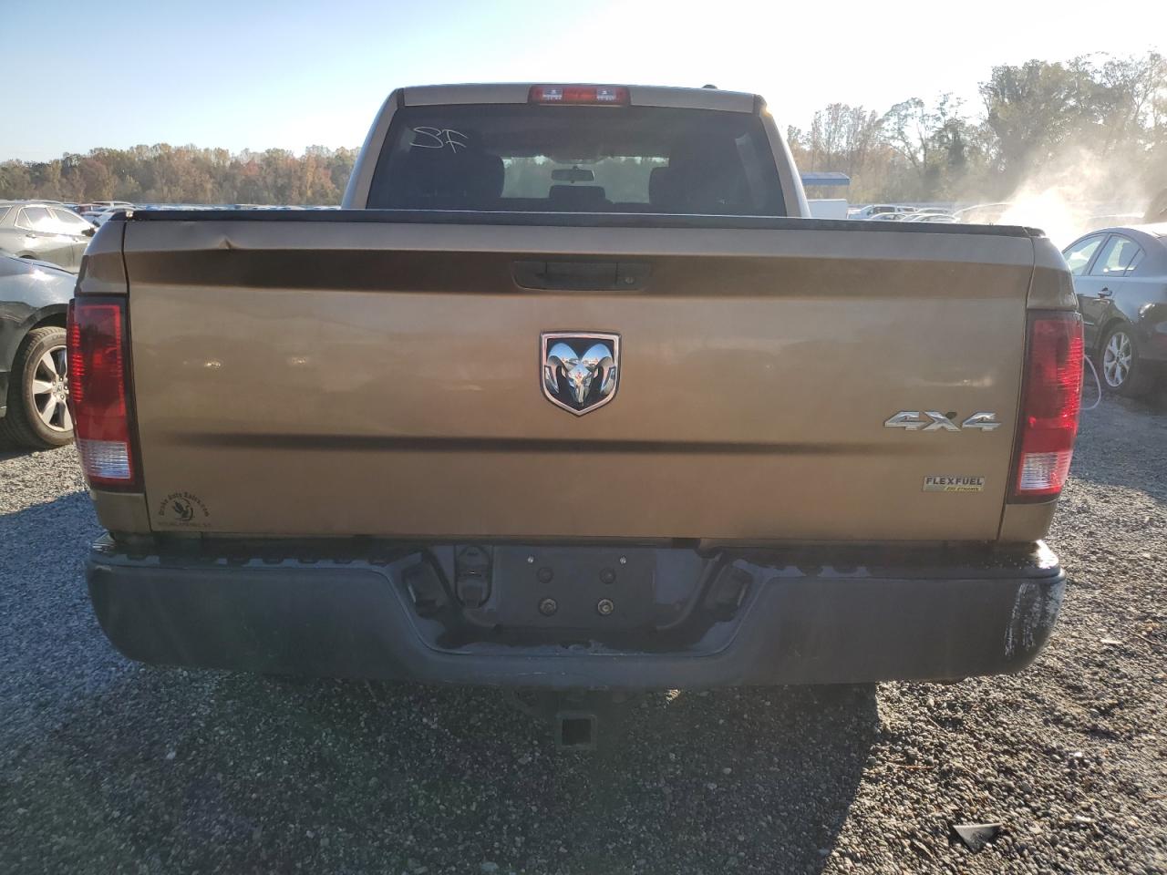 2012 Dodge RAM VIN 1C6RD7KP0CS296281 Copart auction photo, side damage thumbnail 6