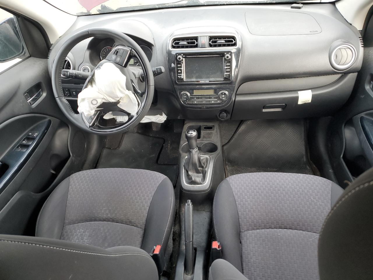 2017 Mitsubishi Mirage VIN ML32A4HJ4HH015532 Copart auction photo, front end / undercarriage damage thumbnail 8