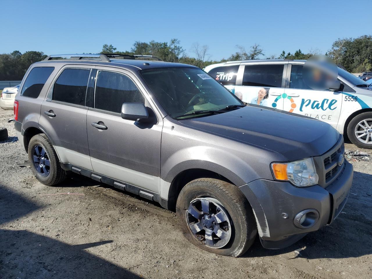 2012 Ford Escape VIN 1FMCU9EG8CKB75516 Copart auction photo, all over damage thumbnail 4