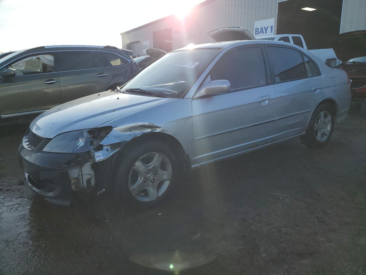 2005 Honda Civic VIN 1HGES26785L016583