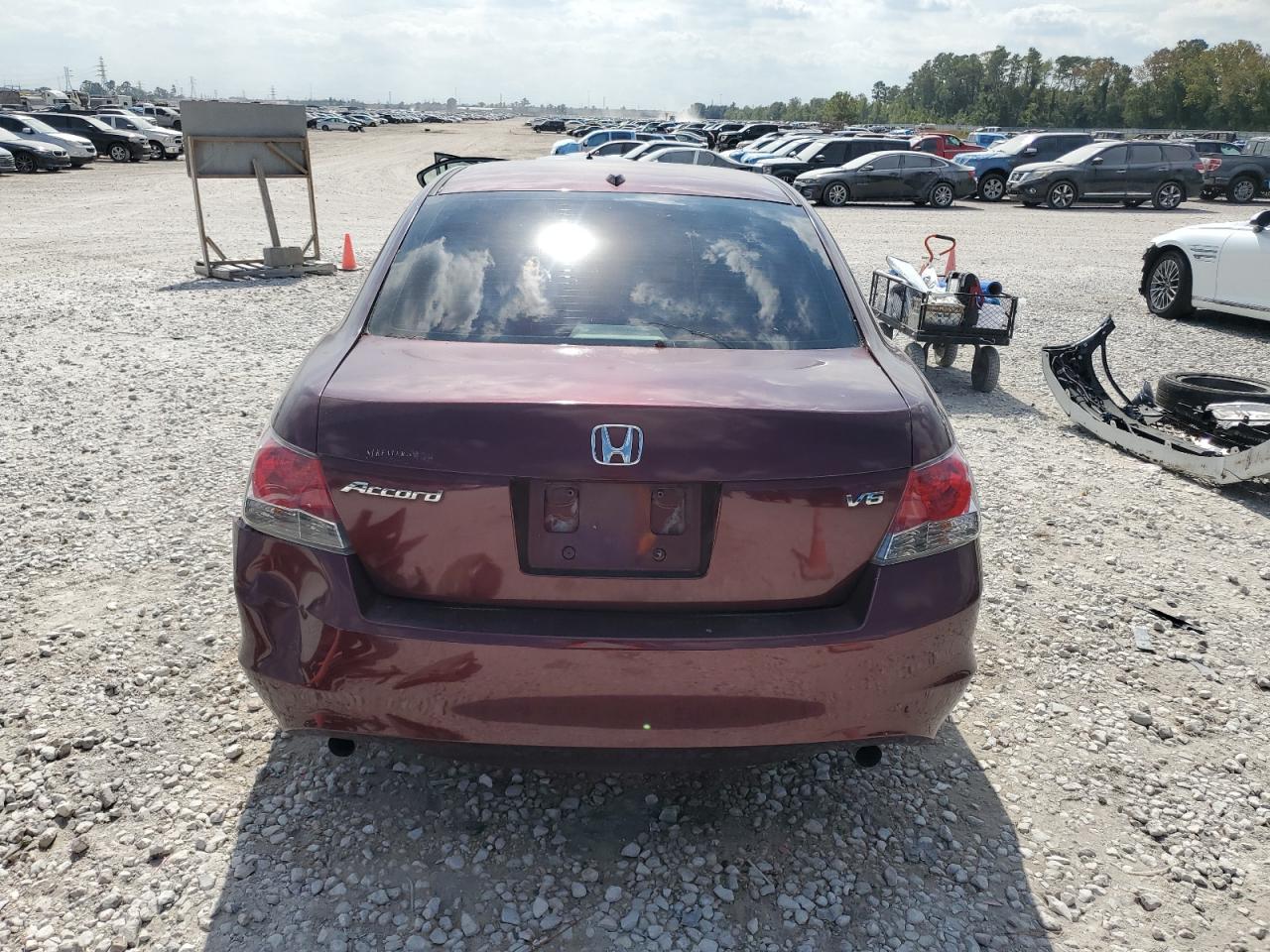 2008 Honda Accord VIN 1HGCP36898A008340 Copart auction photo, front end damage thumbnail 6