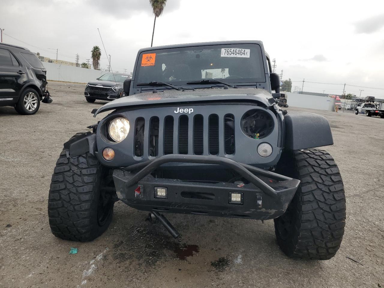 2018 Jeep Wrangler VIN 1C4BJWDG0JL871139 Copart auction photo, rollover / minor dent/scratches damage thumbnail 5