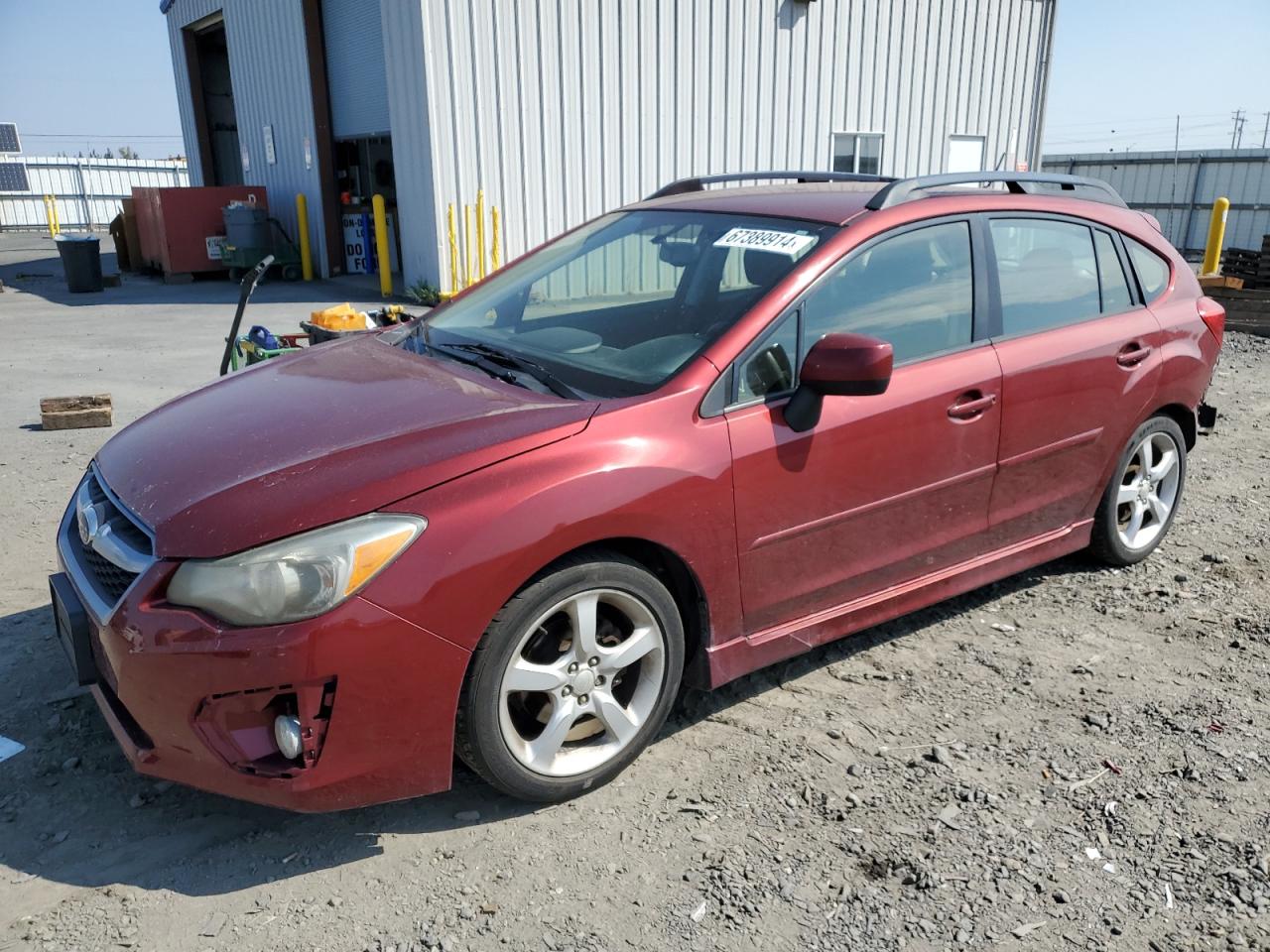 2012 Subaru Impreza VIN JF1GPAL64CH236906