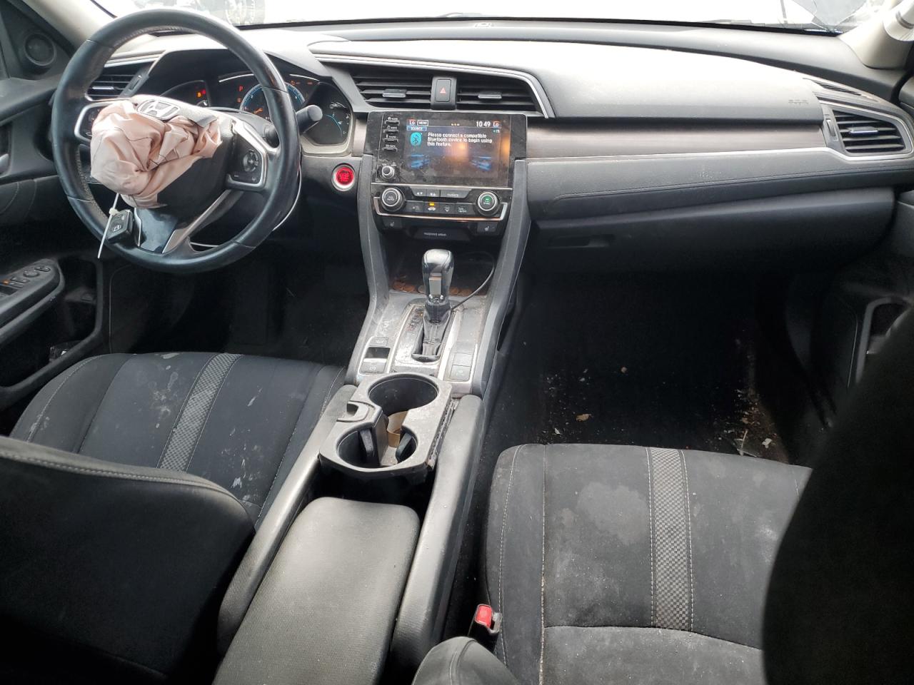 2019 Honda Civic VIN 19XFC1F30KE017612 Copart auction photo, front end / minor dent/scratches damage thumbnail 8