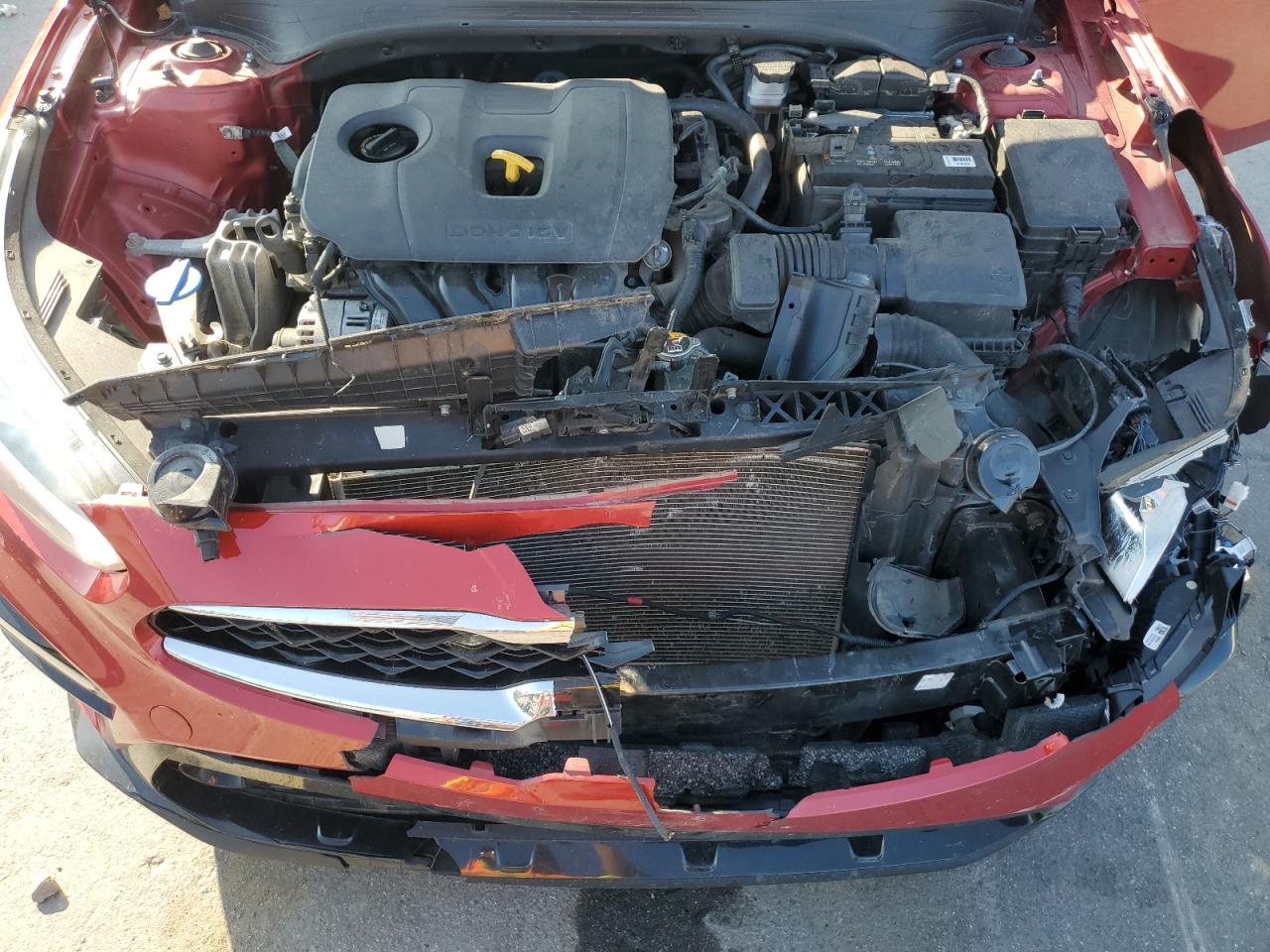 2019 KIA Forte VIN 3KPF34AD0KE028823 Copart auction photo, front end damage thumbnail 11