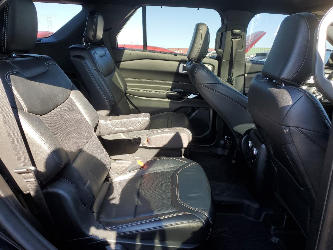 2021 Ford Explorer VIN 1FM5K8GC3MGA10593 Copart auction photo, front end / side damage thumbnail 10